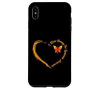 I Wear Orange for My Mom Butterfly MS Awareness Case for iPhone XS Max