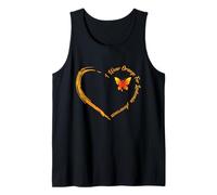 I Wear Orange for My Mom Butterfly MS Awareness Tank Top