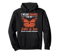 I Wear Orange for My Sister In Law Supportive Family Pullover Hoodie