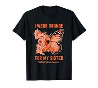 I Wear Orange for My Sister Multiple Sclerosis Awareness T-Shirt