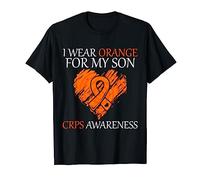 I Wear Orange For My Son CRPS Awareness Pain Warrior T-Shirt