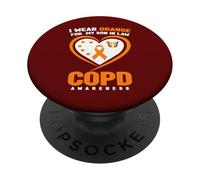 I Wear Orange For My Son In Law COPD Awareness PopSockets Adhesive PopGrip