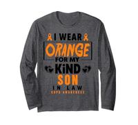 I Wear Orange for My Son in Law COPD Warrior COPD Awareness Long Sleeve T-Shirt