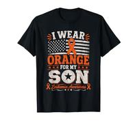 I Wear Orange for My Son Leukemia Awareness T-Shirt