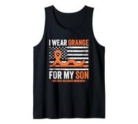 I Wear Orange for My Son Multiple Sclerosis Awareness Tank Top