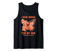I Wear Orange for My Son Multiple Sclerosis Awareness Tank Top