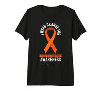 I wear Orange for Prader Willi Syndrome Awareness Premium T-Shirt