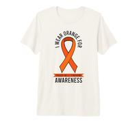 I wear Orange for Prader Willi Syndrome Awareness Premium T-Shirt