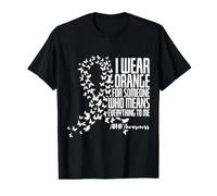 I Wear Orange for Someone Who Means Everything to Me ADHD Value Graphic T-Shirt