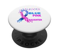 I Wear Pink and Blue for Pregnancy and Infant Loss Awareness PopSockets Adhesive PopGrip