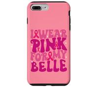 I Wear Pink for My Belle Breast Cancer Awareness Kids Case for iPhone 7 Plus/8 Plus