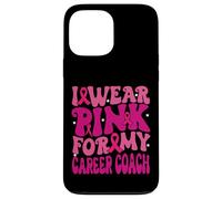 I Wear Pink for My Career Coach Breast Cancer Awareness Kids Case for iPhone 13 Pro Max