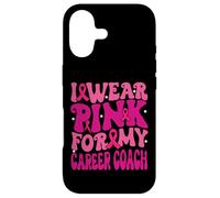I Wear Pink for My Career Coach Breast Cancer Awareness Kids Case for iPhone 17