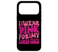 I Wear Pink for My Career Coach Breast Cancer Awareness Kids Case for iPhone 17 Pro Max