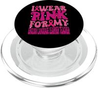 I Wear Pink for My English Language Learner Teacher Kids PopSockets PopGrip for MagSafe