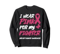 I WEAR PINK FOR MY FIGHTER BREAST CANCER AWARENESS Sweatshirt