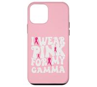I Wear Pink for My Gamma Breast Cancer Awareness Kids Case for iPhone 12 mini