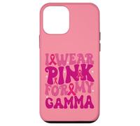 I Wear Pink for My Gamma Breast Cancer Awareness Kids Case for iPhone 12 mini