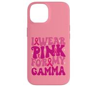 I Wear Pink for My Gamma Breast Cancer Awareness Kids Case for iPhone 14