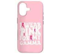 I Wear Pink for My Gamma Breast Cancer Awareness Kids Case for iPhone 17