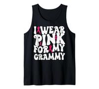 I Wear Pink for My Grammy Breast Cancer Awareness Kids Tank Top