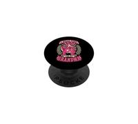 I Wear Pink for My Grandma Breast Cancer Awareness Dinosaur PopSockets Adhesive PopGrip