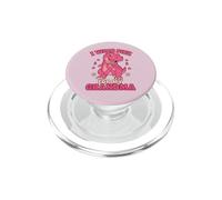 I Wear Pink for My Grandma Breast Cancer Awareness Dinosaur PopSockets PopGrip for MagSafe