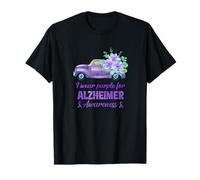 I Wear Purple for Alzheimer's Awareness T-Shirt