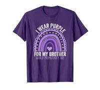 I Wear Purple For My Brother World Prematurity Day T-Shirt
