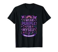 I Wear Purple for Myself - Lupus Support Ribbon T-Shirt