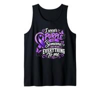 I Wear Purple for Someone Who Means Everything to Me Tank Top