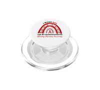 I Wear Red For My Granddaughter Bleeding Disorders Awareness PopSockets PopGrip for MagSafe