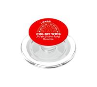 I Wear Red For My Wife Sudden Cardiac Arrest PopSockets PopGrip for MagSafe