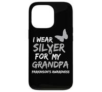 I WEAR SILVER FOR MY GRANDPA PARKINSON'S DISEASE AWARENESS Case for iPhone 13 Pro
