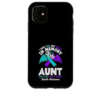I Wear Teal And Purple In Memory Of My Aunt Case for iPhone 11