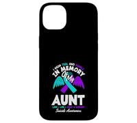 I Wear Teal And Purple In Memory Of My Aunt Case for iPhone 14 Plus