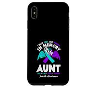 I Wear Teal And Purple In Memory Of My Aunt Case for iPhone XS Max