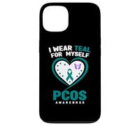 I Wear Teal For Myself PCOS Awareness Case for iPhone 13