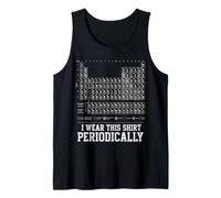 I Wear This Periodically Chemistry Pun Science Education Tank Top