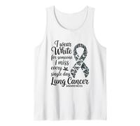 I Wear White for Someone I Miss Every Single Day Tank Top