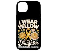 I Wear Yellow For My Daughter Sarcoma Cancer Awareness Case for iPhone 14 Plus