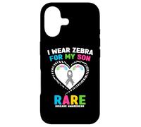 I Wear Zebra for My Son Rare Disease Awareness Day 2026 Case for iPhone 17