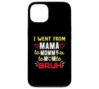 I Went From Mama To Mommy To Mom To BRUH Funny Motherhood Case for iPhone 13