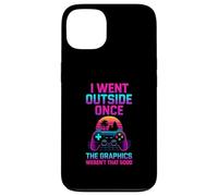 I Went Outside Gamer Dad Fathers Day Video Gaming Son Case for iPhone 13