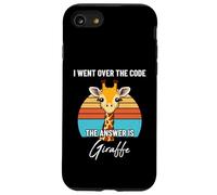 I Went Over The Code Answer is Giraffe Cute Game Programmer Case for iPhone SE (2020) / 7/8