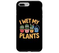 I Wet My Plants Funny Garden Pun Cute Cactus Humor Case for iPhone 7 Plus/8 Plus