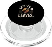I Whisper To Leaves Fall Leaf Autumn Nature PopSockets PopGrip for MagSafe