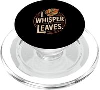 I Whisper To Leaves Fall Leaf Autumn Nature PopSockets PopGrip for MagSafe