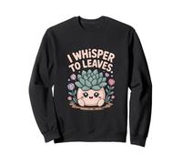 I Whisper To Leaves Fall Leaf Autumn Nature Sweatshirt