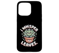 I Whisper To Leaves Funny Succulent Case for iPhone 15 Pro Max